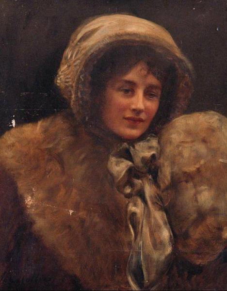 Portrait Of Mrs H. C. Marillier by John Collier