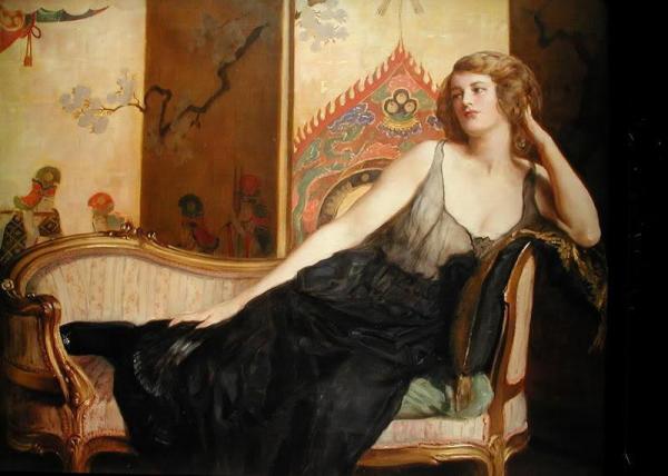 John Collier Reclining Woman