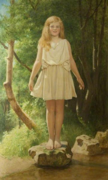 John Collier Stepping Stones: Pamela