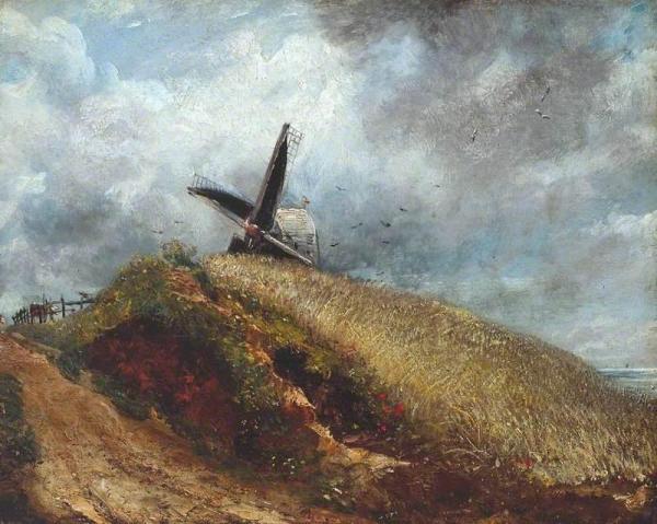 A Windmill Near Brighton by John Constable