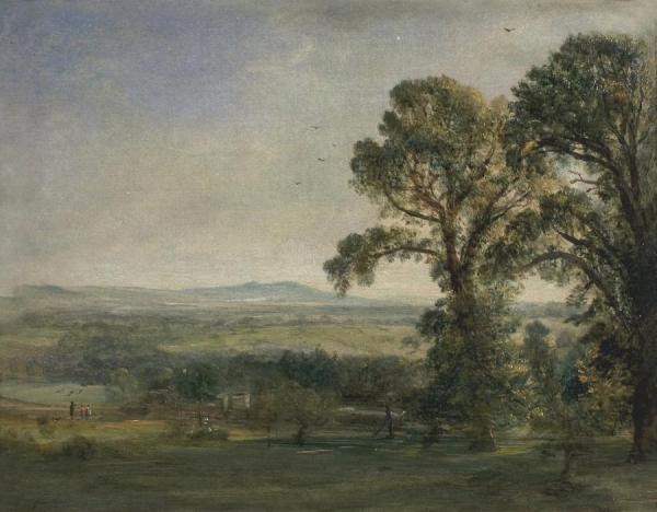 Bardon Hill, Coleorton Hall by John Constable
