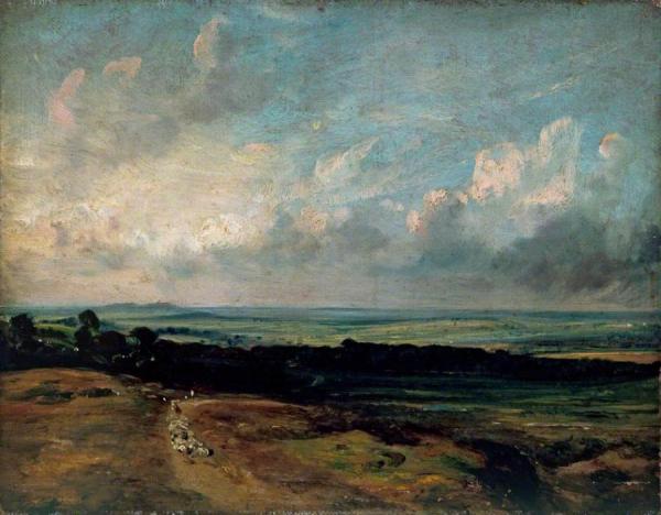 Hampstead Heath, Harrow In The Distance by John Constable