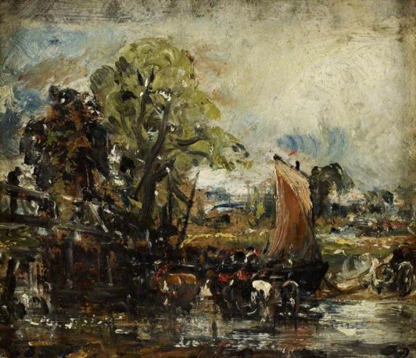 On The Stour by John Constable