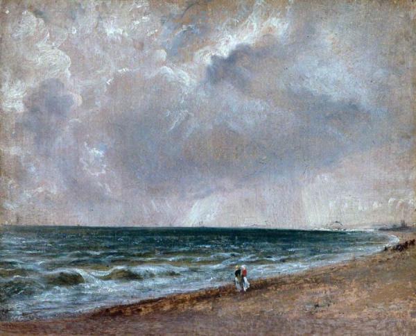 John Constable Seascape Study:  Brighton Looking West