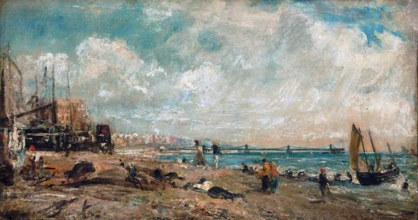 Sketch For The Marine Parade And Chain Pier, Brighton by John Constable