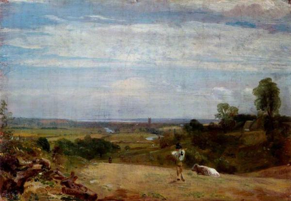Summer Morning:  Dedham From Langham by John Constable