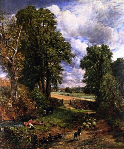 The Cornfield by John Constable