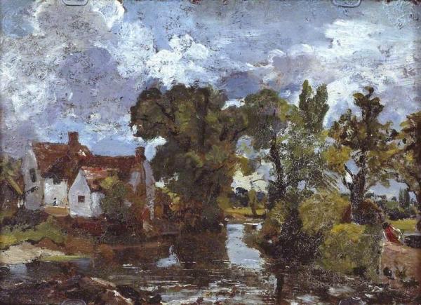 The Mill Stream by John Constable