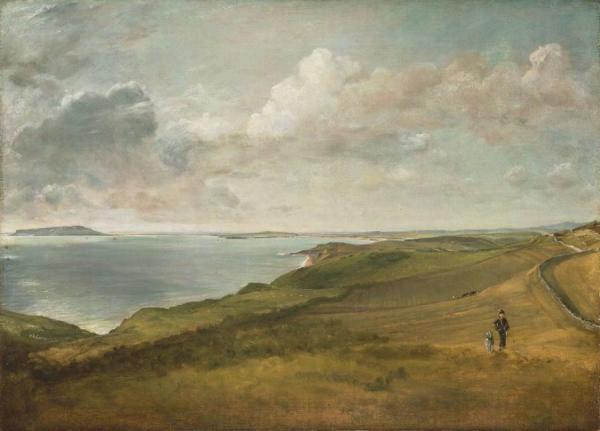 Weymouth Bay From The Downs Above Osmington Mills by John Constable