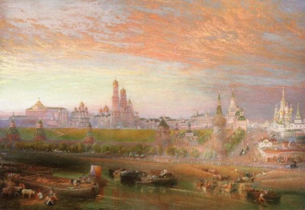 The Kremlin, Moscow by John Cooke Bourne