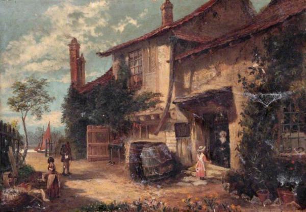 High Street, Kingston, Surrey by John Dawson Watson