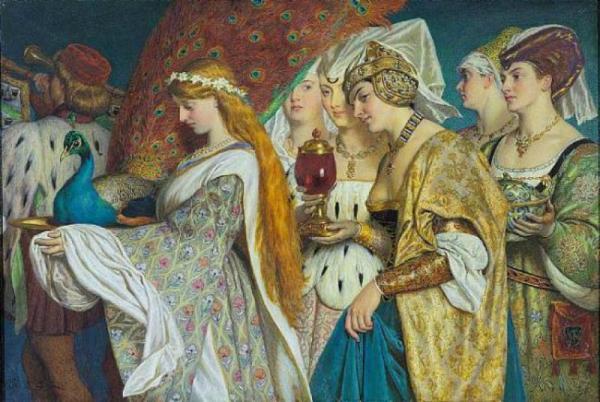 The Poisoned Cup by John Dawson Watson Oil Painting Reproductions
