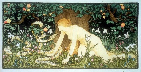 Eve And The Serpent by John Dickson Batten