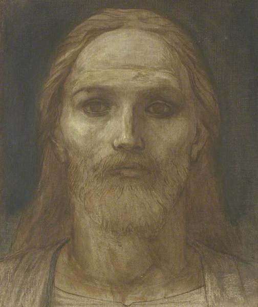 Head Of Christ by John Dickson Batten