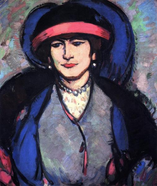 Anne Estelle Rice by John Duncan Fergusson