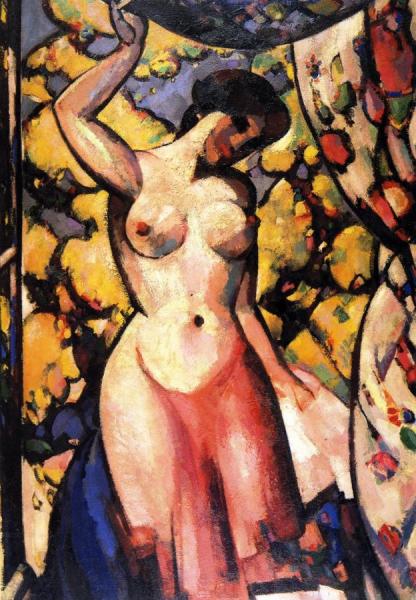 At My Studio Window by John Duncan Fergusson