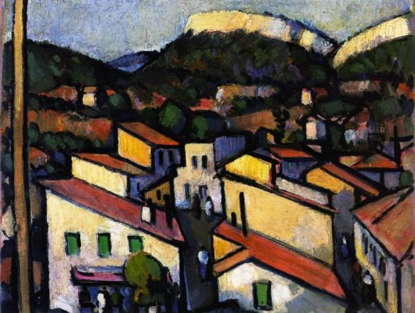 Cassis From The West by John Duncan Fergusson