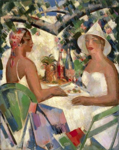 Déjeuner En Vatel by John Duncan Fergusson