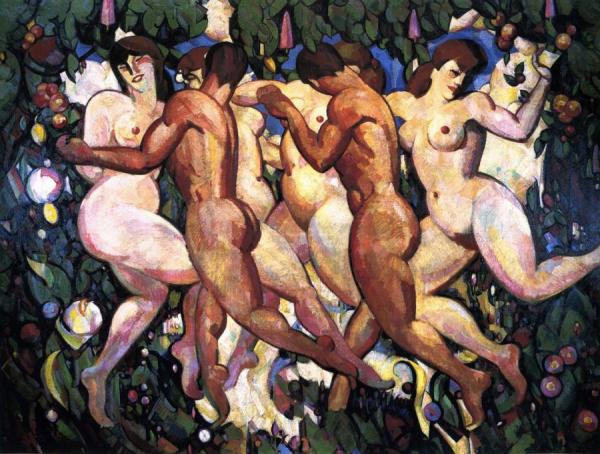 Les Eus by John Duncan Fergusson