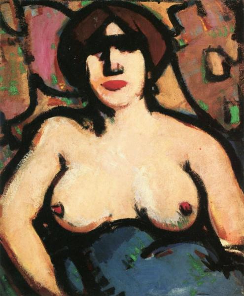 Nude Study by John Duncan Fergusson
