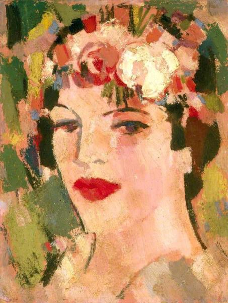 Portrait Of Eileen by John Duncan Fergusson