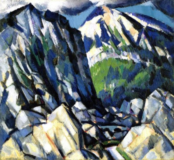 The Rocky Glen by John Duncan Fergusson