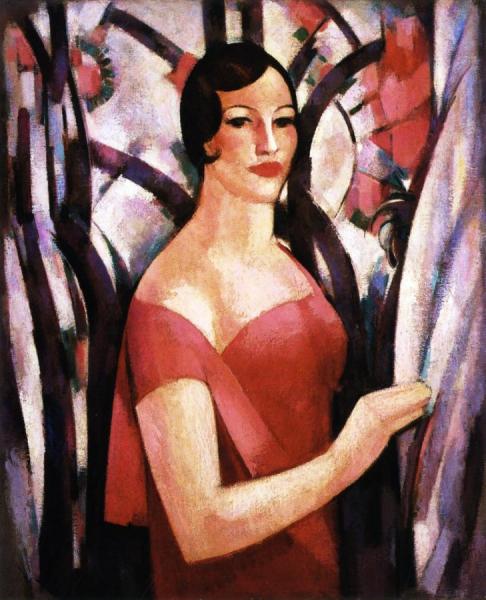 John Duncan Fergusson Voile Indienne