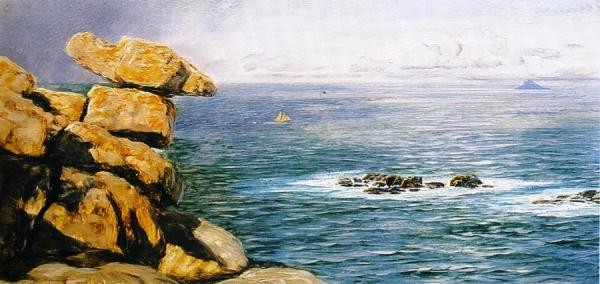 Land's End by John Edward Brett, A.r.a.