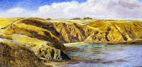 Parn Voose Cove by John Edward Brett, A.r.a.