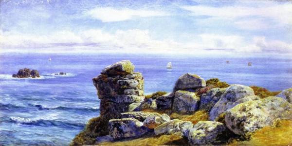 Porth Gwarra by John Edward Brett, A.r.a.
