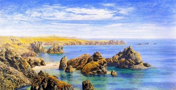 The Lizard by John Edward Brett, A.r.a.