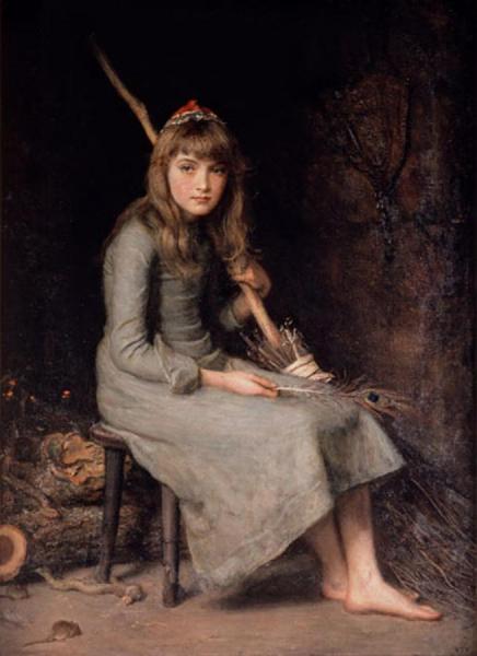 Cinderella by John Everett Millais