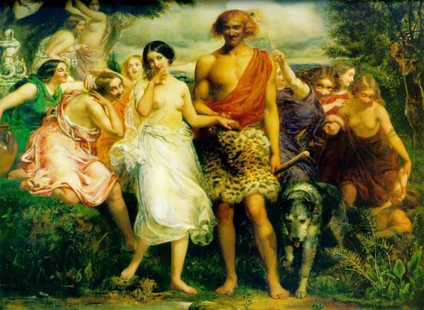 Cymon And Iphigenia by John Everett Millais