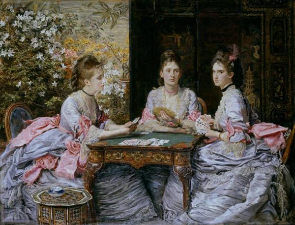 John Everett Millais Hearts Are Trumps