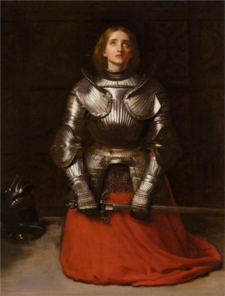 Joan Of Arc by John Everett Millais