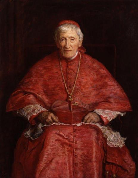 John Henry, Cardinal Newman by John Everett Millais