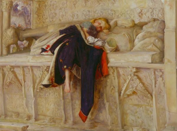 L'enfant Du Regiment by John Everett Millais
