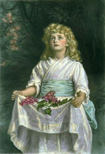 Lilacs by John Everett Millais Oil Painting Reproductions