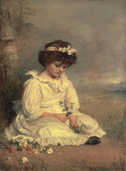 Little Speedwell's Darling Blue by John Everett Millais