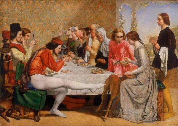 Lorenzo And Isabella by John Everett Millais