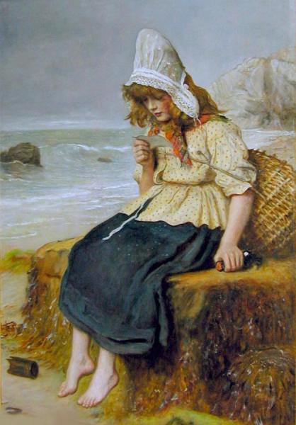 Message From The Sea by John Everett Millais