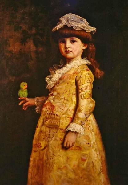 Miss Margaret Millais by John Everett Millais