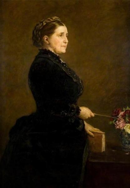 Mrs Isabella Elder (1828-1905) by John Everett Millais