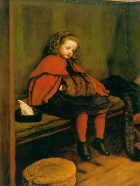 My Second Sermon by John Everett Millais Oil Painting Reproductions