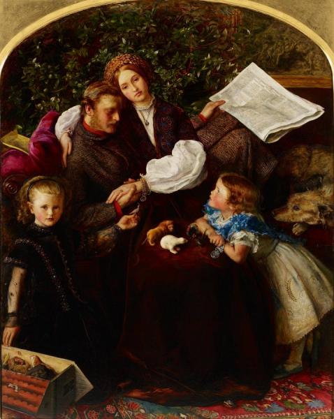 Peace Concluded by John Everett Millais