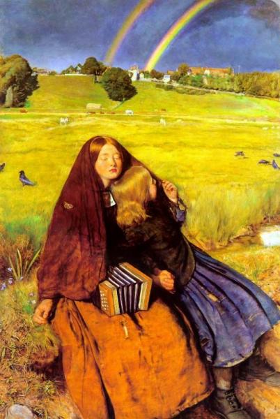 The Blind Girl by John Everett Millais