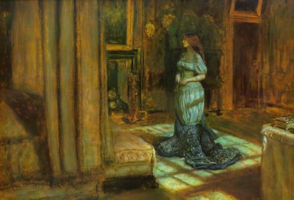 The Eve Of Saint Agnes by John Everett Millais