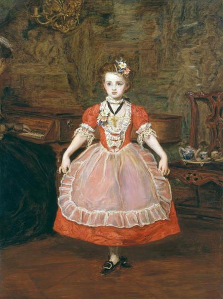 The Minuet by John Everett Millais