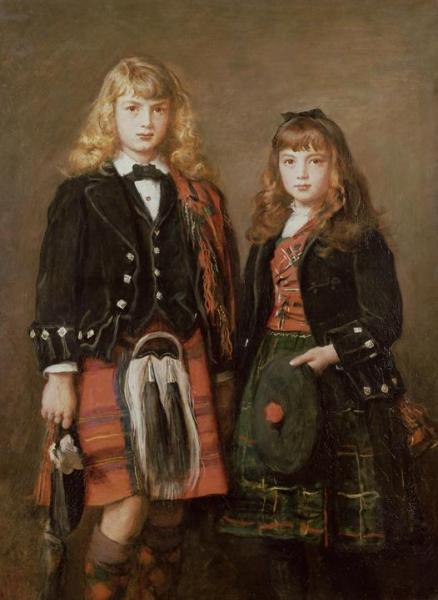 Two Bairns by John Everett Millais