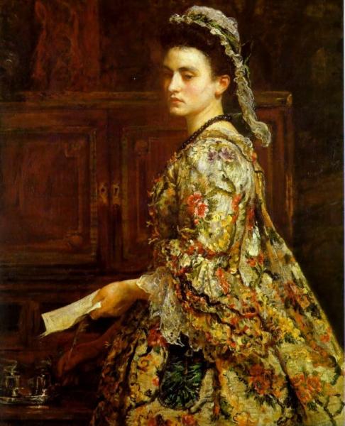Vanessa by John Everett Millais Oil Painting Reproductions